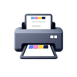 Krāsainās drukas ikona