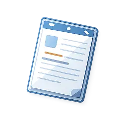 Dokumentu laminēšanas ikona