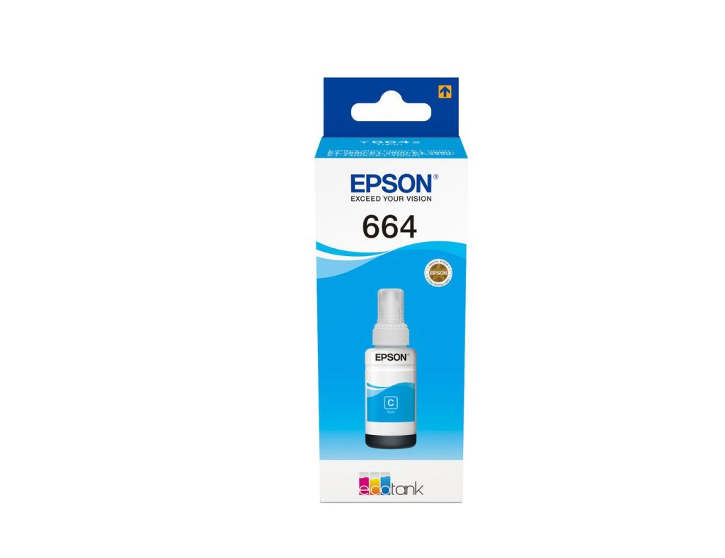 Epson T664 CY oriģinālā tinte