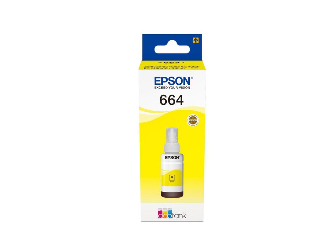 Epson T664 YL oriģinālā tinte